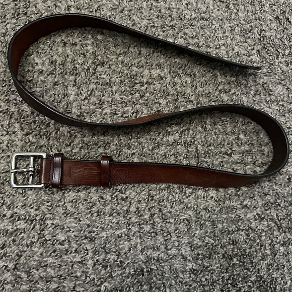 Men’s Coach Bleecker Street leather belt - Picture 1 of 8